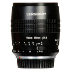 Lensbaby Velvet 85 nero Nikon Z