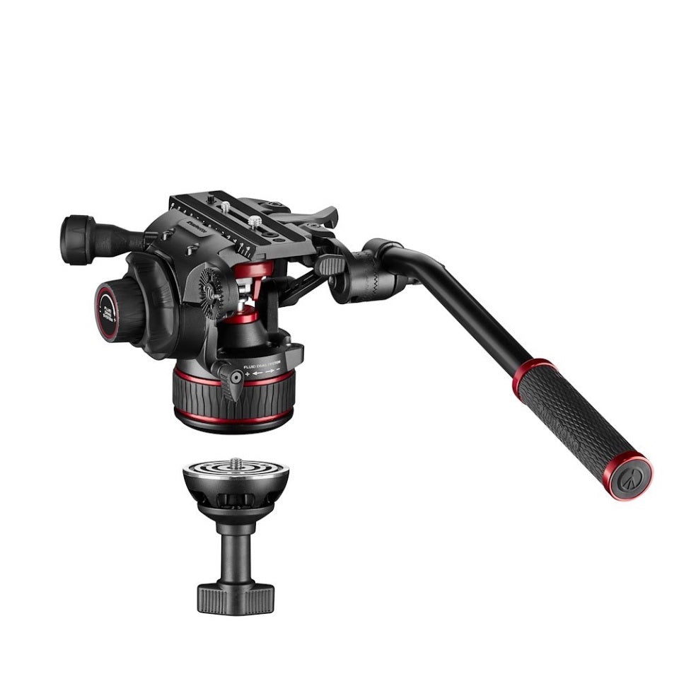 Manfrotto Nitrotech 608 & CF Twin Mid-Level Spreader