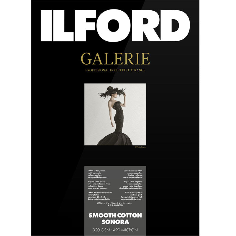 Ilford Galerie Smooth Cotton Sonora 320g A4 25 vel