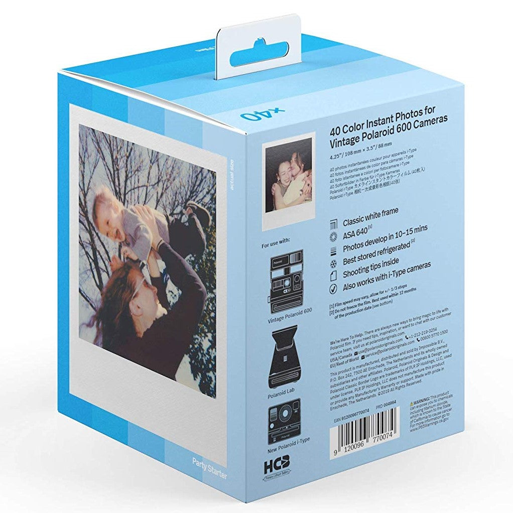 Polaroid Originals Colour Instant Film per 600 x40 film pack