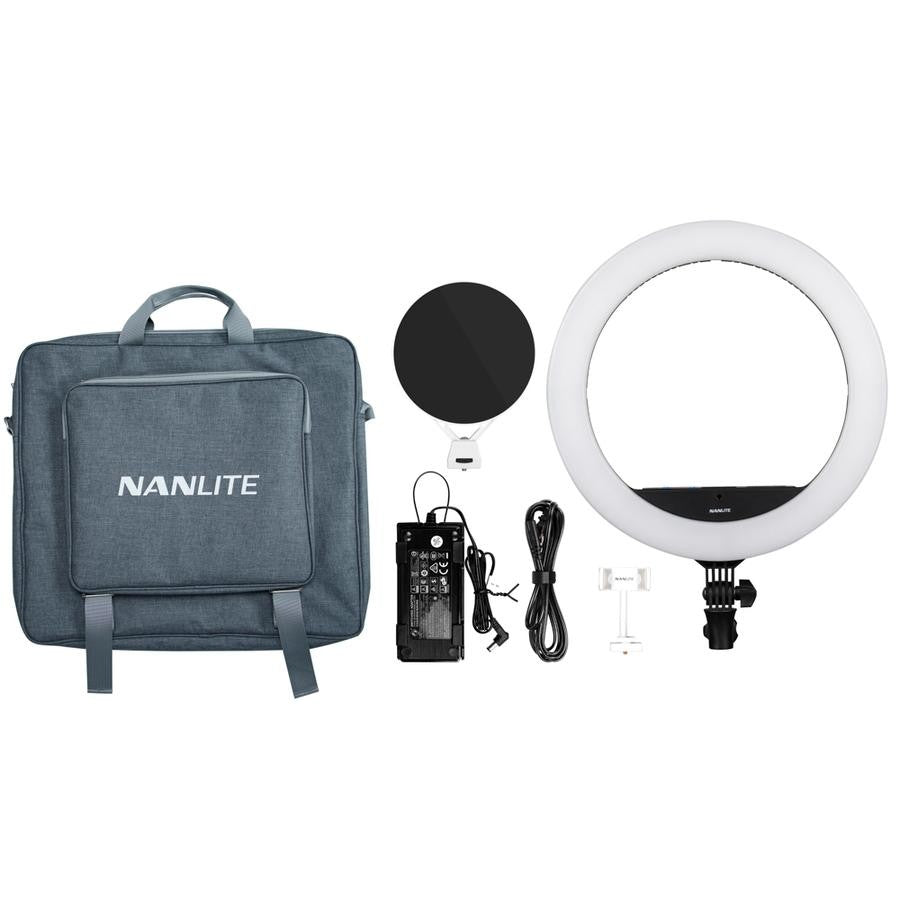 Nanlite Halo 16C LED ringlight inklusive Tragetasche