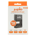 Jupio USB Akku-ladergerät LED
