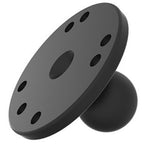 RAM-B-202U 2.5 inch Composite Round Base mit AMPs Hole Pattern & 1 inch Ball