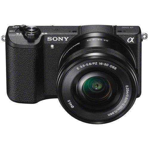 Sony A5100 zwart + 16-50mm Powerzoom (ILCE5100LB.CEC)