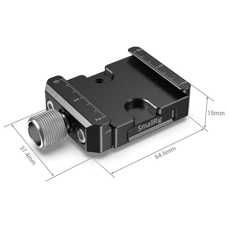 SmallRig 2506 Arca-Type Quick Release Clamp voor DJI Ronin S/Ronin SC en ZHIYUN Crane Series/Weebill S Gimbals
