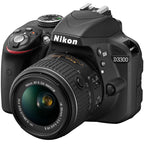 Nikon D3300 + 18-55mm VR II Black KIT OUTLET