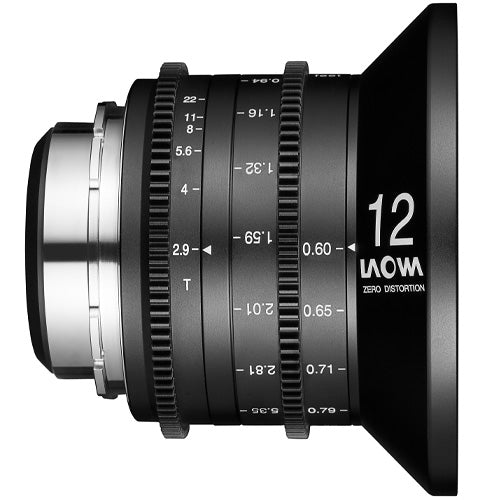 Laowa 12mm t/2.9 ZERO-D Objetivo Cine para Arri PL