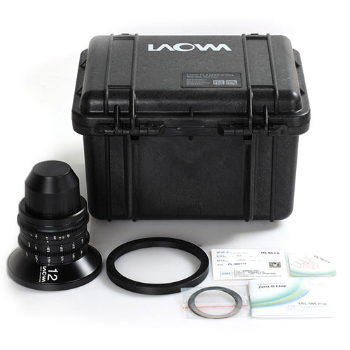 Laowa 12mm t/2.9 ZERO-D Objetivo Cine para Arri PL
