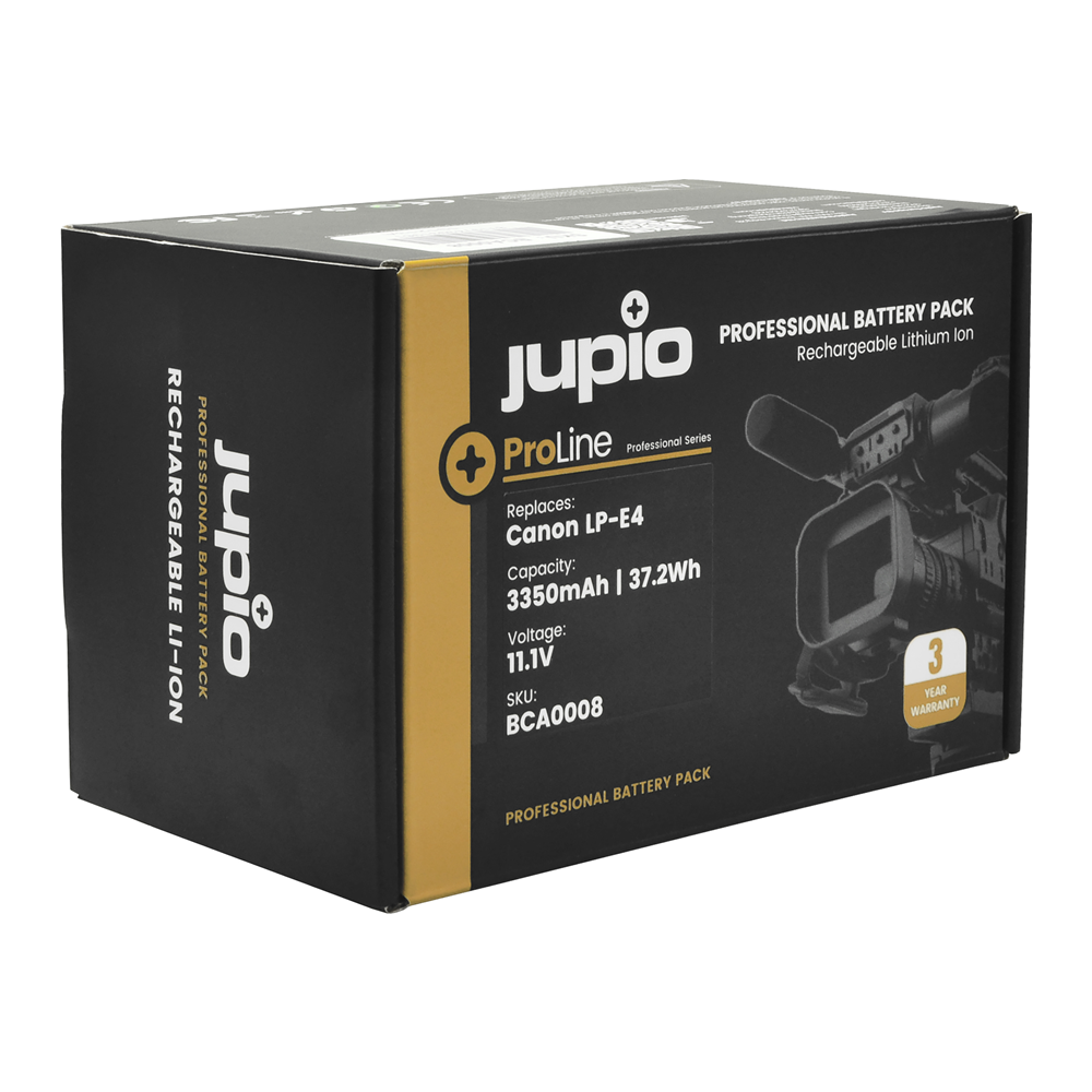 Jupio Canon LP-E4 3350mAh accu BCA0008