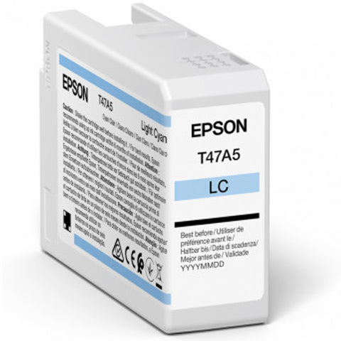 Epson confezione singola di inchiostro ciano chiaro T47A5 UltraChrome Pro 10 da 50 ml