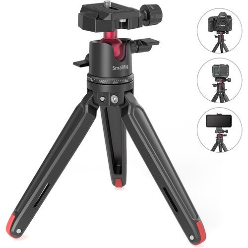 SmallRig 2664 Tabletop Mini Tripod met Panoramic Ball Head