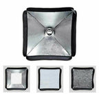 Godox S2 type Bracket Bowens + Softbox 60x60cm + Grid