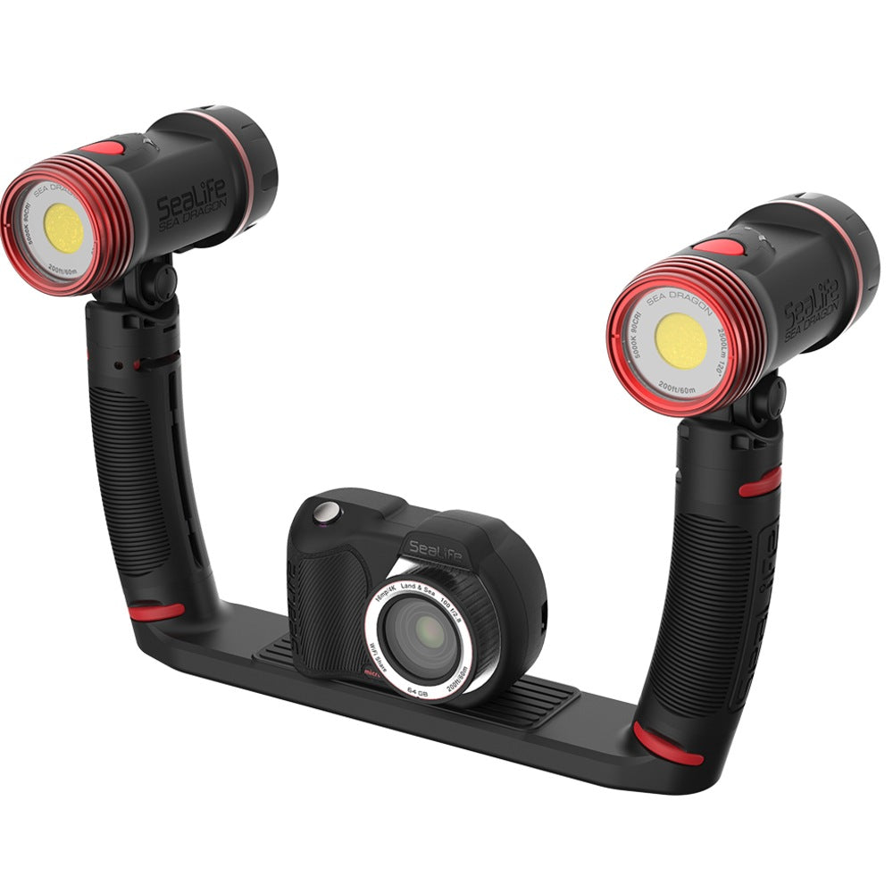 SeaLife Micro 3.0 64 GB Underwater Fotocamera Pro DUO5000 (2x 2500) Light Set