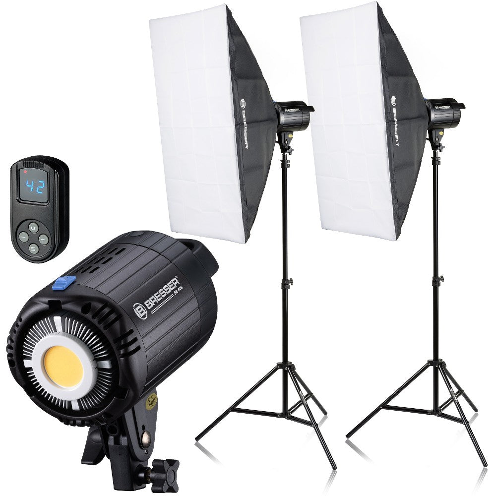 Bresser BR-60S Kit doppio LED COB