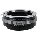 Fotodiox Pro Lens Mount Adapter - Sony Alpha A-Mount (and Minolta AF) DSLR Lens to Canon EOS (EF, EF-S) Mount SLR Camera Body, met Built-In Aperture Control Dial