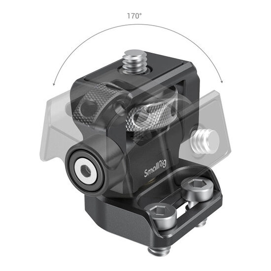 SmallRig 2904 Supporto per monitor girevole e inclinabile con viti di montaggio