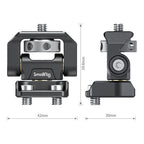 SmallRig 2904 Supporto per monitor girevole e inclinabile con viti di montaggio