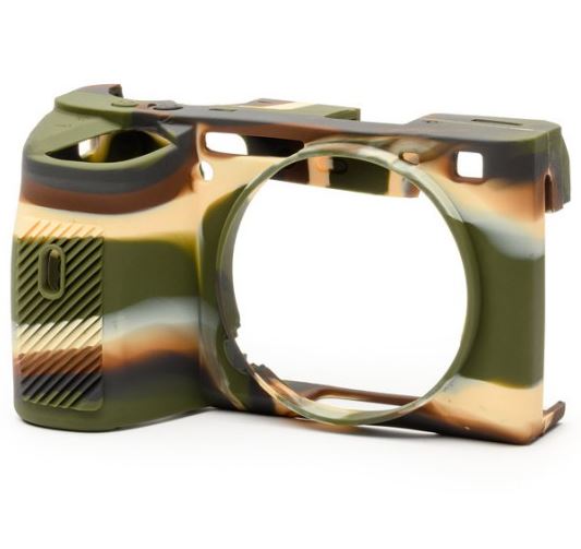 easyCover Boîtier Cover pour Sony A6600 Camouflage
