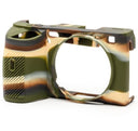 easyCover Boîtier Cover pour Sony A6600 Camouflage