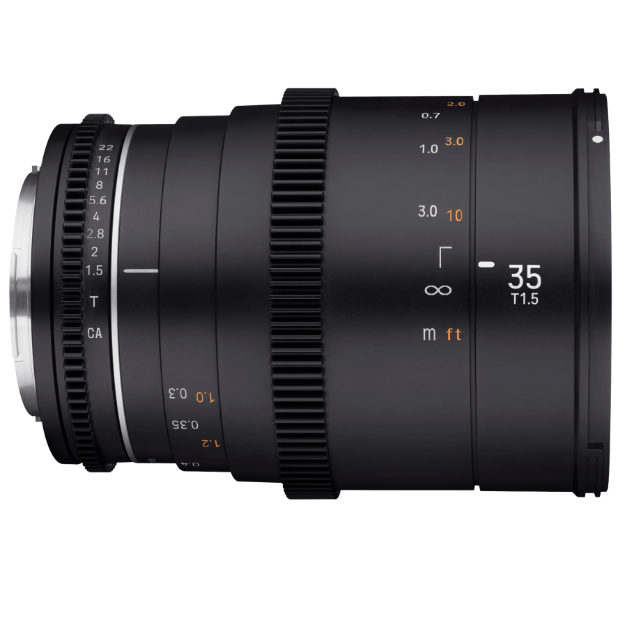 Samyang VDSLR 35mm T1.5 MK2 Canon M