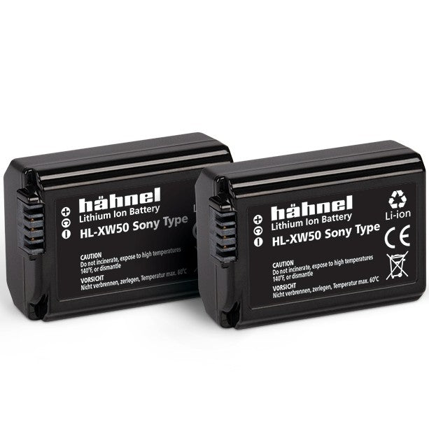 Hähnel HL-XW50 Double Pack - Sony NP-FW50