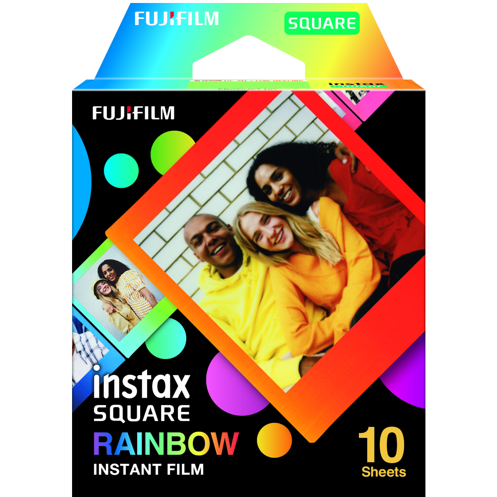 Fujifilm INSTAX SQUARE 10 Film Regenbogen