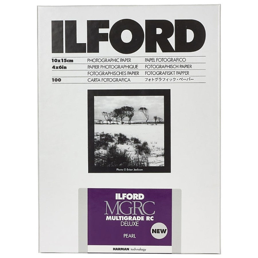 ILFORD Multigrade IV RC Deluxe PEARL 10x15cm 100 FEUILLES