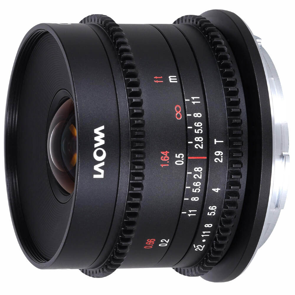 Laowa 9mm T2.9 Zero-D Objectif Ciné Canon RF