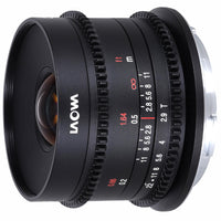 Laowa 9mm T2.9 Zero-D Objectif Ciné Canon RF