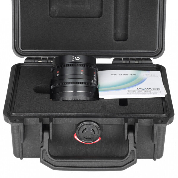 Laowa 9mm T2.9 Zero-D Objectif Ciné Canon RF