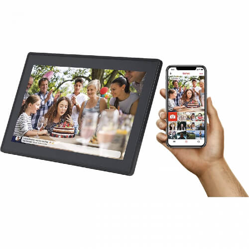 Braun 15,6" DigiFrame 1518 WiFi Nero 8 GB