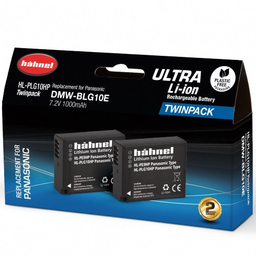 Hähnel HL-PLG10HP Ultra Double Pack - Panasonic DMW-BLG10E