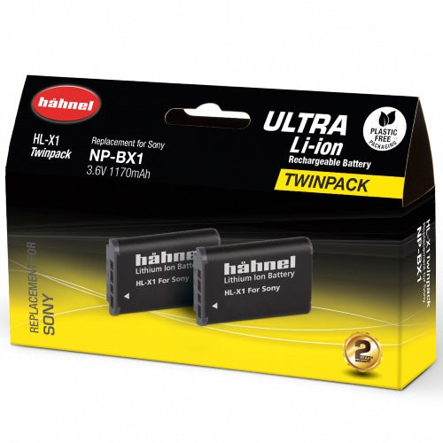 Hähnel HL-X1 Ultra Double Pack - Sony NP-BX1