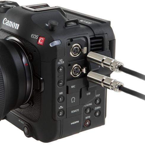 Canon EOS C70 + Mount adapter EF-EOS R 0.71x