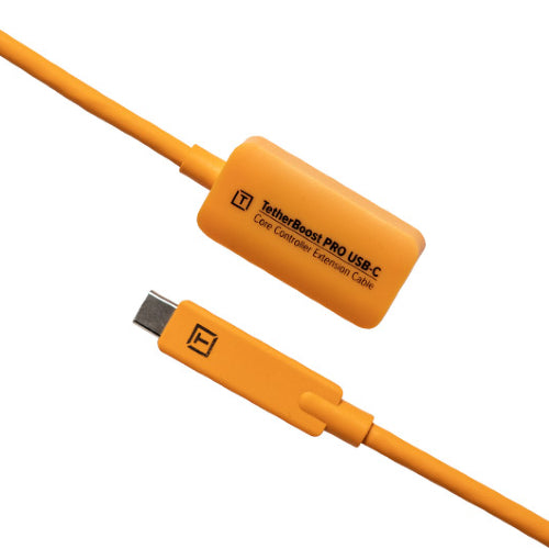 Tether Tools Tether Boost Pro USB-C Core Controller Extension Cable - Naranja