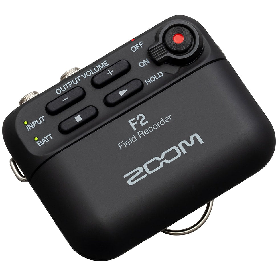 Zoom F2 Draagbare Rekorder mit Lavaliermicrofoon