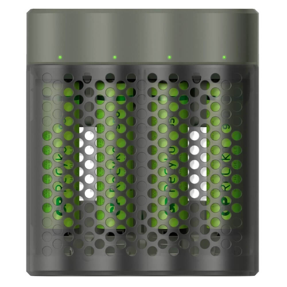 GP Chargeur de batterie USB M451 + 4x piles ReCyko AA 960mAh