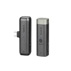 Boya BY-WM3U Microfono wireless con adattatori USB-C +3,5mm TRS e TRRS