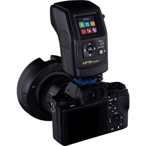 Nissin MF-18 Flash ad anello per Sony
