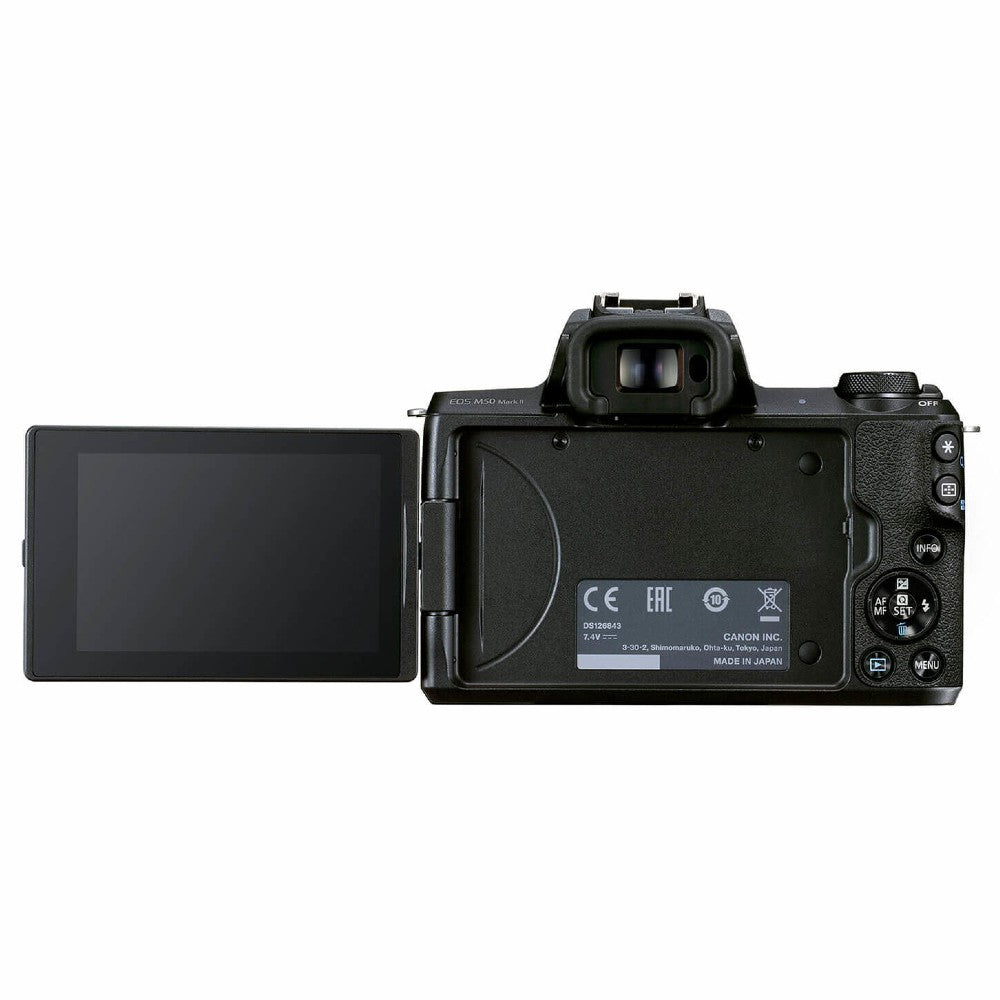 Canon EOS M50 mark II cuerpo negro