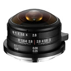 Laowa 4mm f/2.8 Fisheye circolare - Leica L
