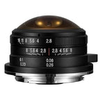Laowa 4mm f/2.8 Fisheye circolare - Leica L