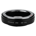 Fotodiox Pro lens mount adapter - Olympus Zuiko (OM) 35mm SLR lens naar Nikon F mount SLR camera body
