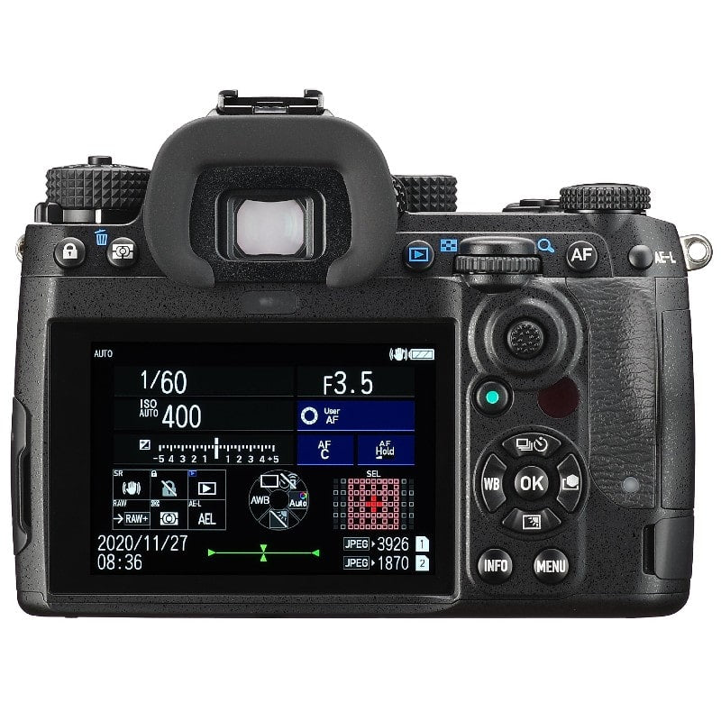 Pentax K-3 Mark III body zwart