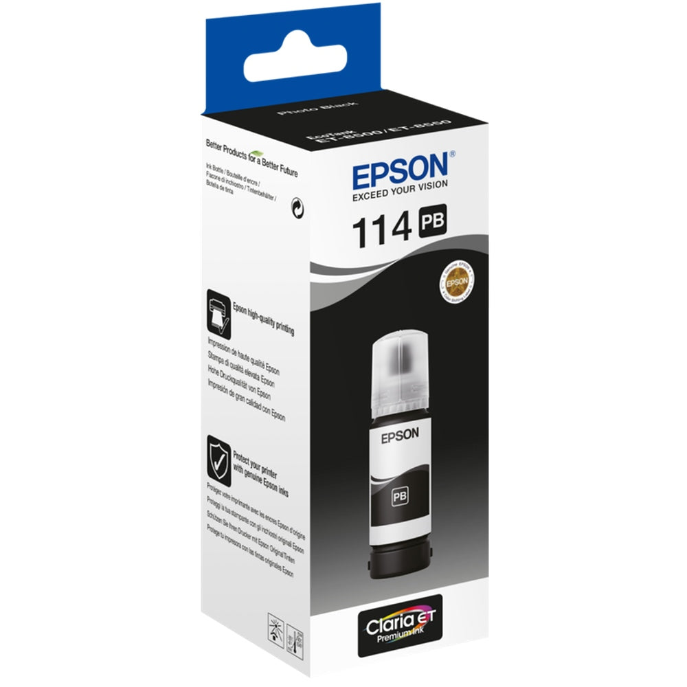Epson 114 EcoTank Photo Black Ink