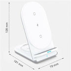 Aukey Aircore 2-in-1 Wireless Charging Stand wit