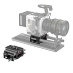 SmallRig 3067 Placa Base Ligera con Pinza para Varas Dual de 15mm (versión de aleación de magnesio)