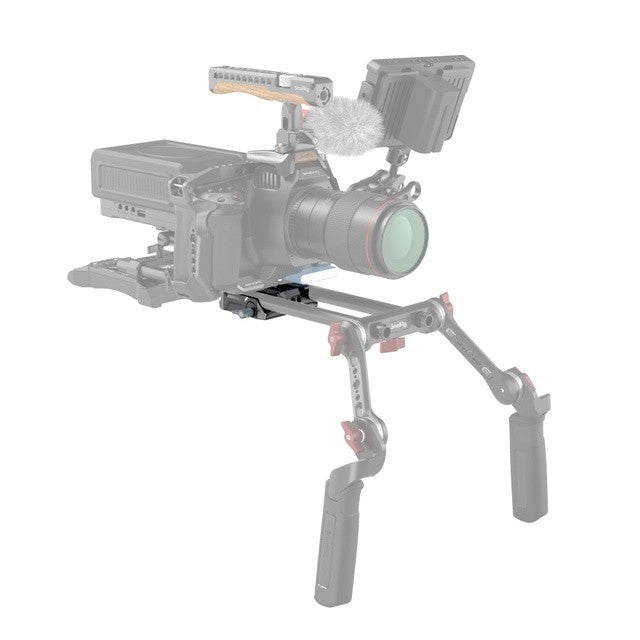 SmallRig 3357 Placa base universal LWS con abrazadera de varilla doble de 15mm