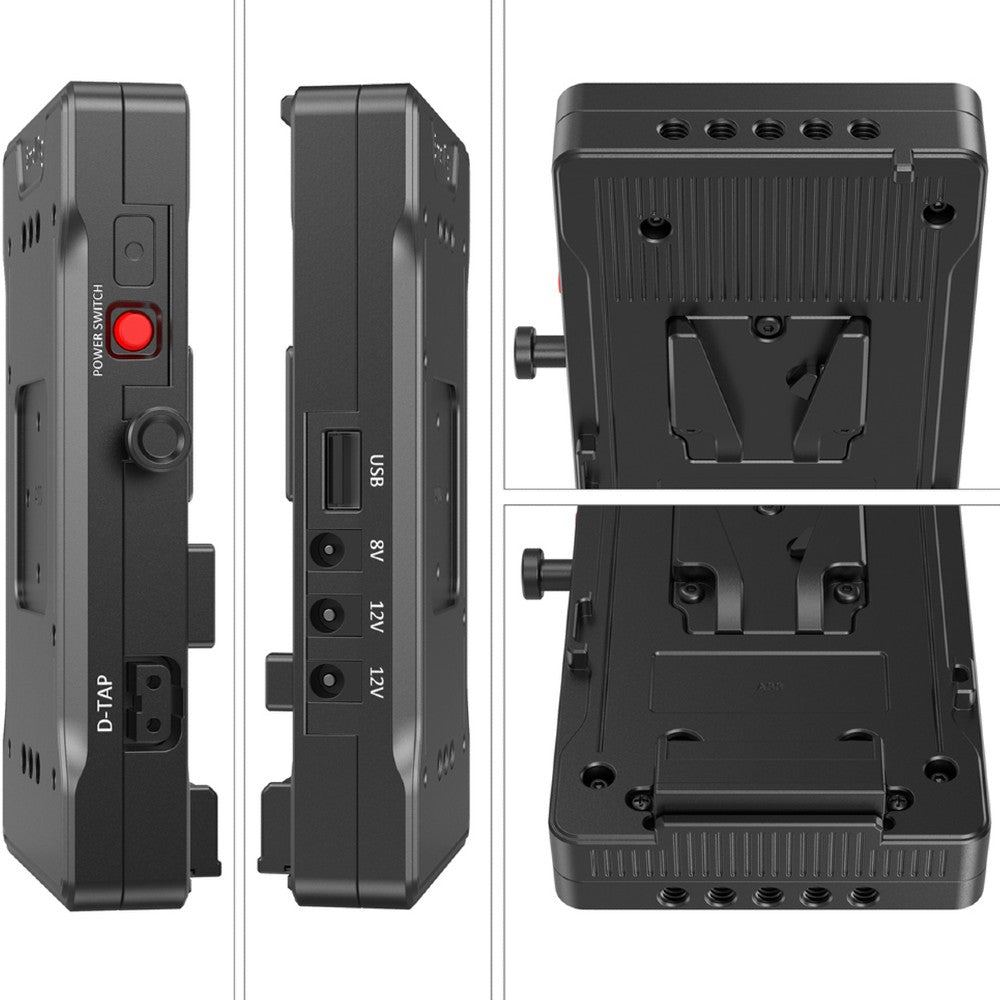 SmallRig 3204 V-mount battery adapter plate with adjustable arm