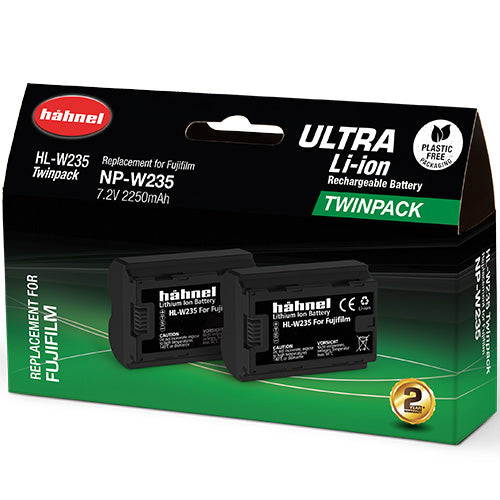 Hähnel HL-W235 Ultra Paquete doble - Fujifilm NP-W235